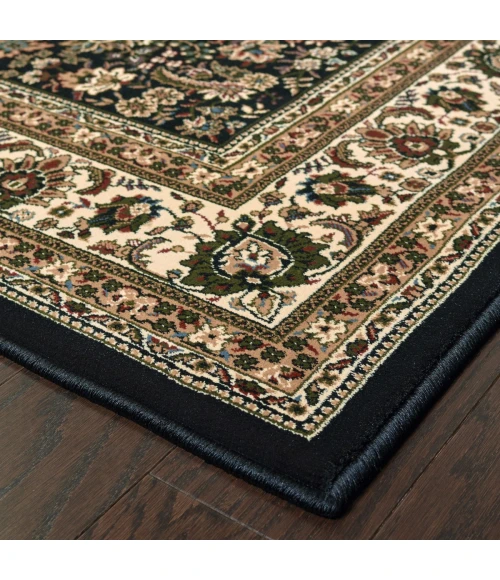 Oriental Weavers Area Rug Ariana 213K8 Black 7'10" X 11'