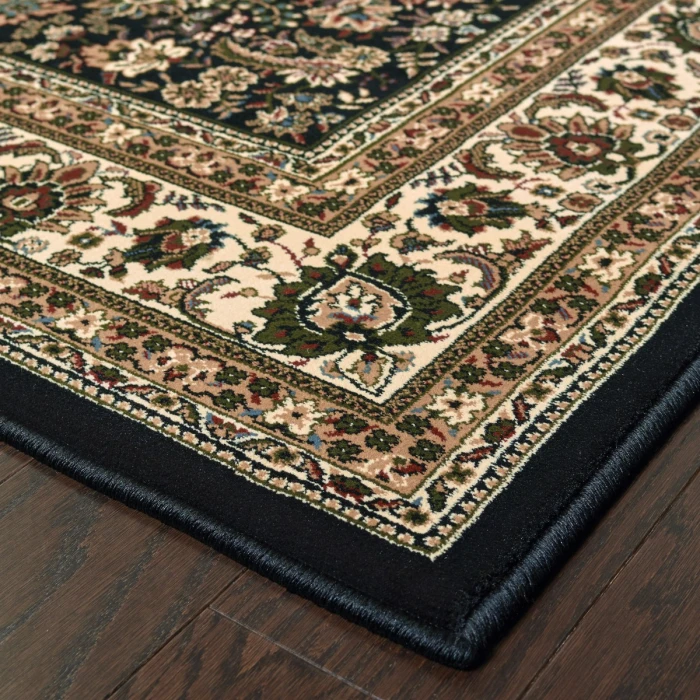 Oriental Weavers Area Rug Ariana 213K8 Black 6'