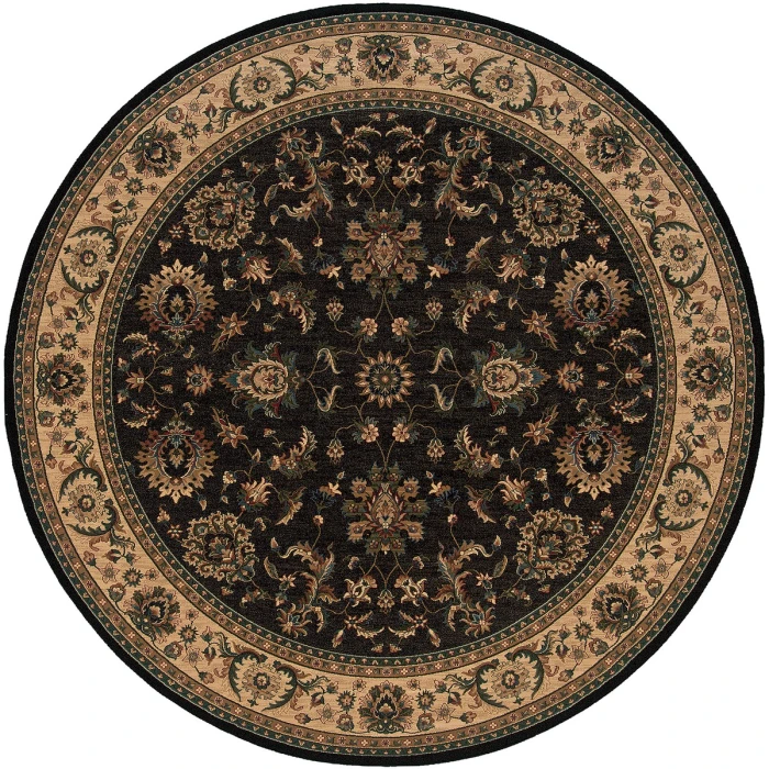 Oriental Weavers Area Rug Ariana 311K3 Black 4' X  6'