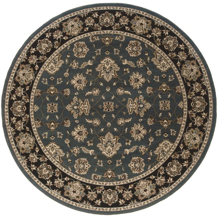 Oriental Weavers Area Rug Ariana 623H3 Blue 6' 7" X  9' 6"