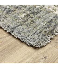 Oriental Weavers Aspen 530J9 Grey/ Ivory Area Rug 9 ft. 10 in. X 12 ft. 10 in. Rectangle