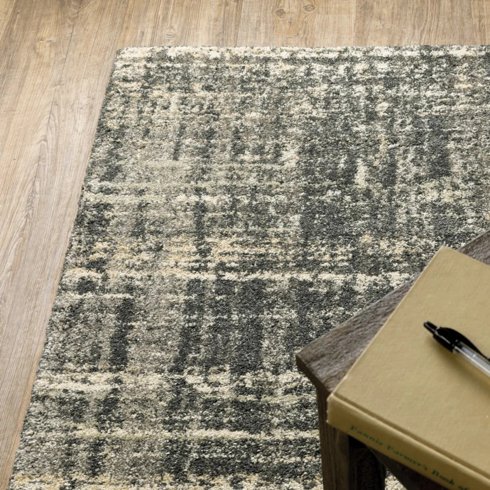 Oriental Weavers Area Rug Astor 2541M Charcoal 2' 3" X  7' 6" Runner
