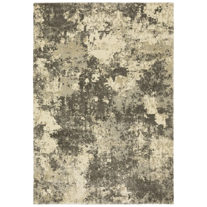 Oriental Weavers Area Rug Astor 7150D Grey 6' 7" X  9' 6"