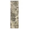 Oriental Weavers Astor 7150D Grey/ Beige Area Rug 2 ft. 3 in. X 7 ft. 6 in. Runner