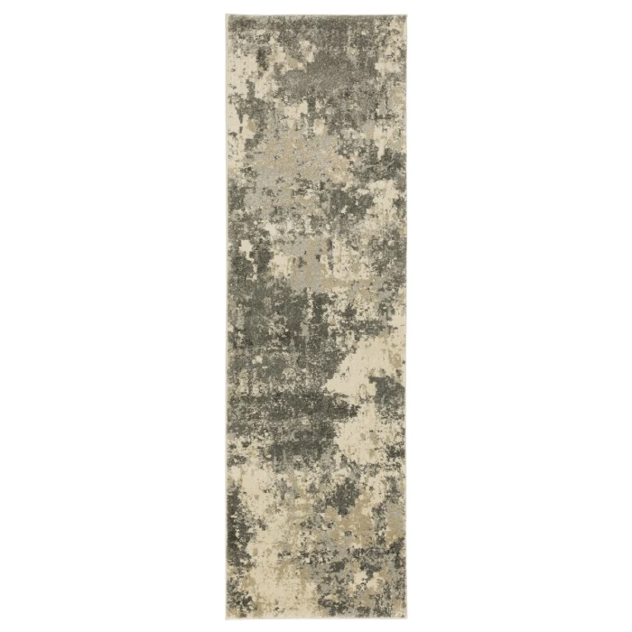 Oriental Weavers Area Rug Astor 7150D Grey 6' 7" X  9' 6"