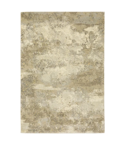 Oriental Weavers Area Rug Astor 8322J Gold 6' 7" X  9' 6"