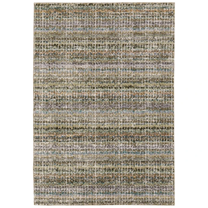 Oriental Weavers Area Rug Atlas 747A0 Green 6' 7" X  9' 6"