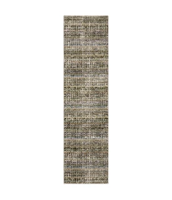 Oriental Weavers Atlas 747A0 Green/ Multi Area Rug 2 ft. 3 in. X 8 ft. 0 in. Runner
