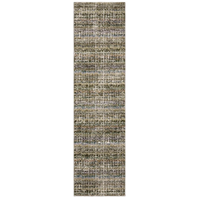 Oriental Weavers Area Rug Atlas 747A0 Green 6' 7" X  9' 6"