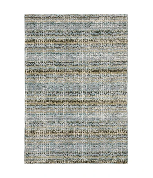 Oriental Weavers Area Rug Atlas 747B0 Blue 7'10" X 10'10"