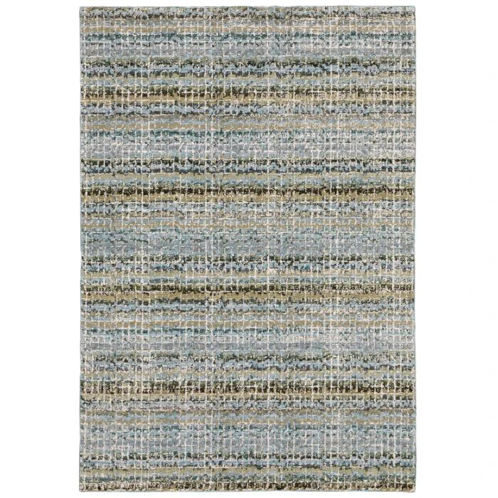 Oriental Weavers Area Rug Atlas 747B0 Blue 7'10" X 10'10"