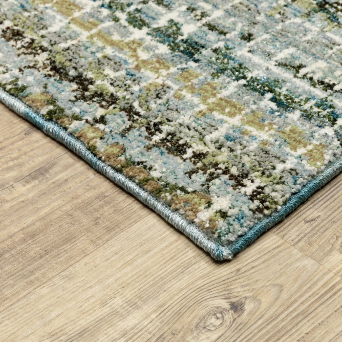 Oriental Weavers Area Rug Atlas 747B0 Blue 7'10" X 10'10"