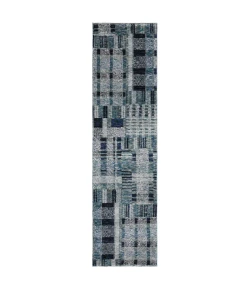 Oriental Weavers Atlas 752B0 Blue/ Blue Area Rug 2 ft. 6 in. X 12 ft. 0 in. Runner