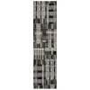 Oriental Weavers Atlas 752C0 Black/ Grey Area Rug 2 ft. 6 in. X 12 ft. 0 in. Runner
