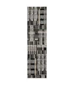 Oriental Weavers Atlas 752C0 Black/ Grey Area Rug 2 ft. 3 in. X 8 ft. 0 in. Runner