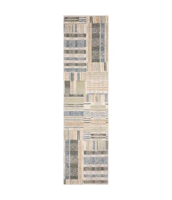 Oriental Weavers Atlas 752E0 Blue/ Green Area Rug 2 ft. 6 in. X 12 ft. 0 in. Runner
