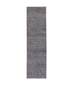 Oriental Weavers Atlas 8033F Purple/ Grey Area Rug 2 ft. 6 in. X 12 ft. 0 in. Runner