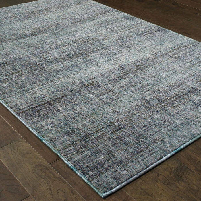 Oriental Weavers Area Rug Atlas 8033J Blue 5' 3" X  7' 3"