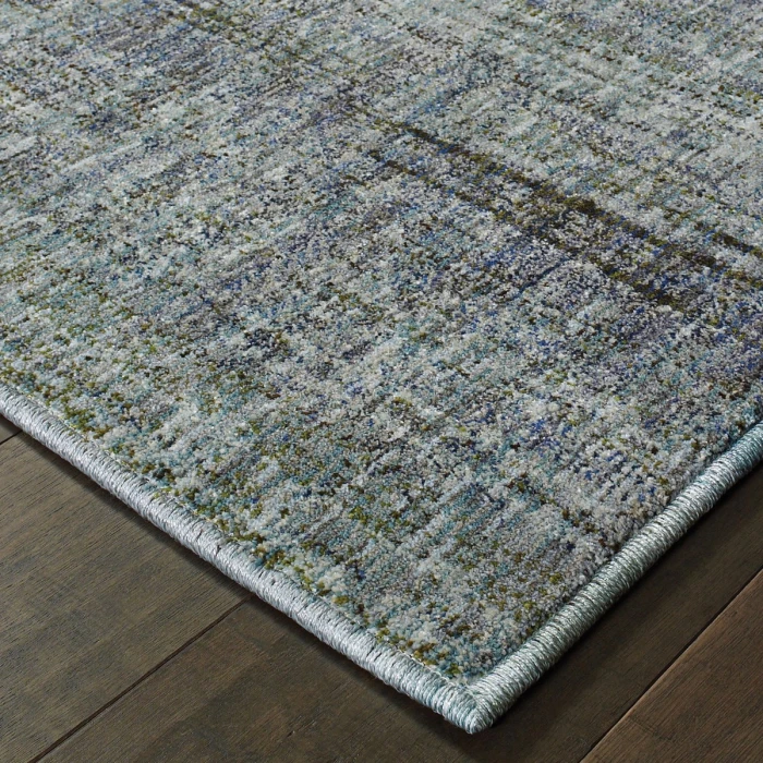 Oriental Weavers Area Rug Atlas 8033J Blue 5' 3" X  7' 3"