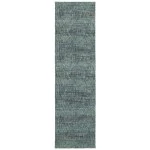 Oriental Weavers Atlas 8033J Blue/ Grey Area Rug 2 ft. 3 in. X 8 ft. 0 in. Runner