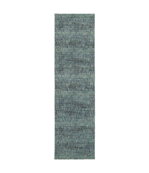 Oriental Weavers Area Rug Atlas 8033J Blue 2' 6" X 12' 0" Runner