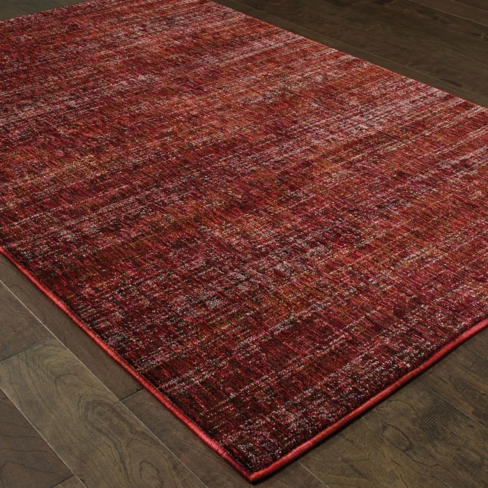 Oriental Weavers Area Rug Atlas 8033K Red 7'10" X 10'10"