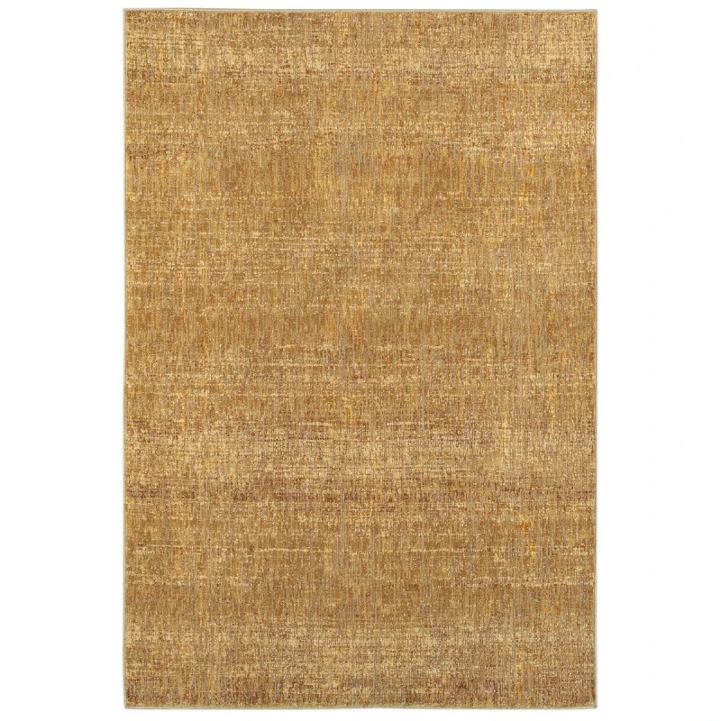 Oriental Weavers Area Rug Atlas 8033R Gold 5' 3" X  7' 3"