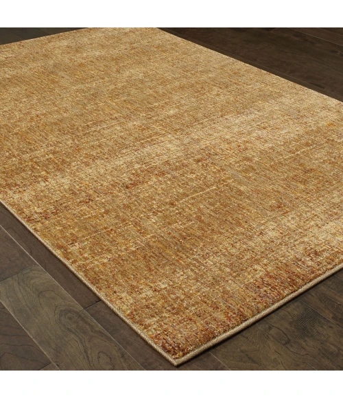 Oriental Weavers Area Rug Atlas 8033R Gold 2' 6" X 12' 0" Runner