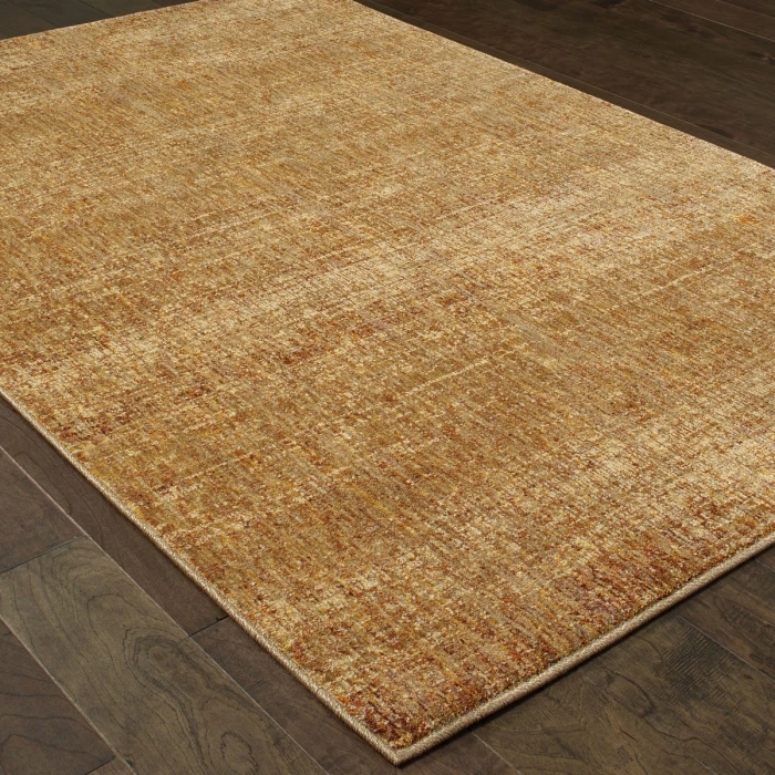 Oriental Weavers Area Rug Atlas 8033R Gold 7'10" X 10'10"