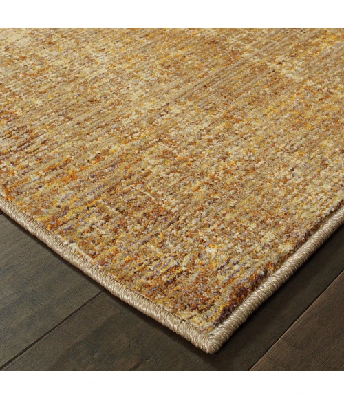 Oriental Weavers Area Rug Atlas 8033R Gold 2' 6" X 12' 0" Runner