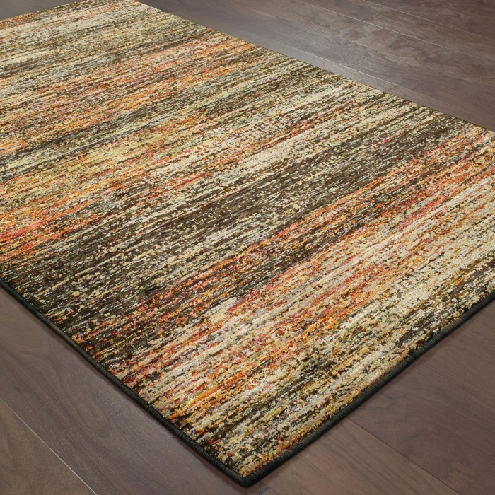 Oriental Weavers Area Rug Atlas 8037C Gold 2' 3" X  8' 0" Runner