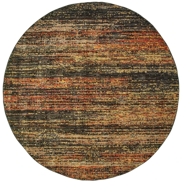 Oriental Weavers Area Rug Atlas 8037C Gold 2' 3" X  8' 0" Runner