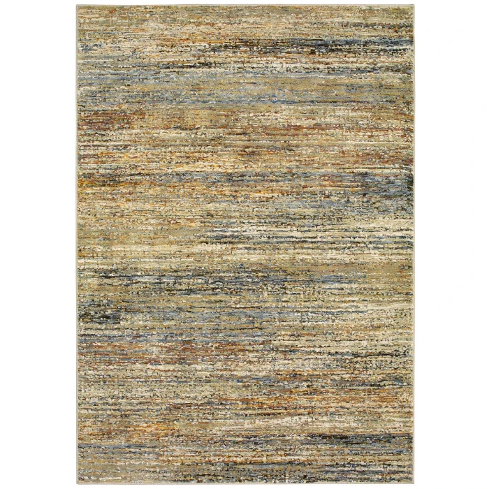 Oriental Weavers Area Rug Atlas 8037J Gold 3' 3" X  5' 2"