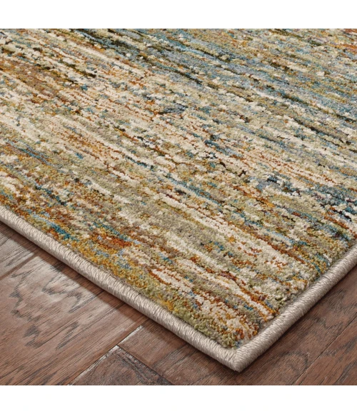 Oriental Weavers Area Rug Atlas 8037J Gold 6' 7" X  9' 6"
