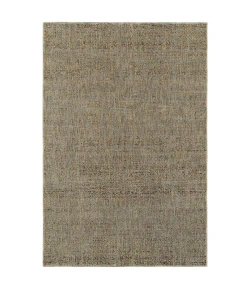 Oriental Weavers Atlas 8048B Blue/ Gold Area Rug 8 ft. 6 in. X 11 ft. 7 in. Rectangle