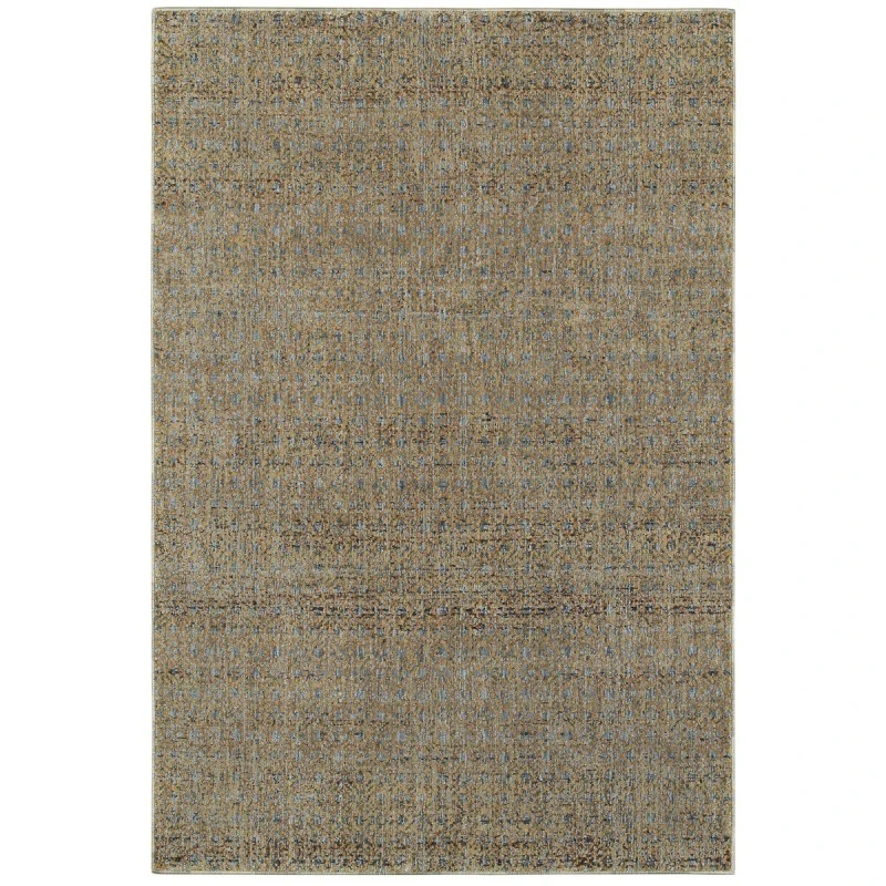 Oriental Weavers Area Rug Atlas 8048B Blue 5' 3" X  7' 3"