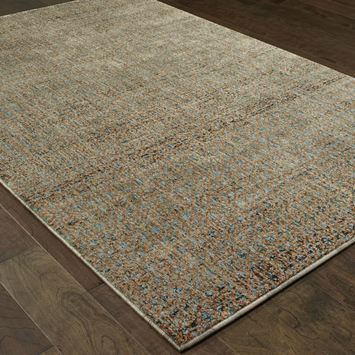 Oriental Weavers Area Rug Atlas 8048B Blue 2' 3" X  8' 0" Runner