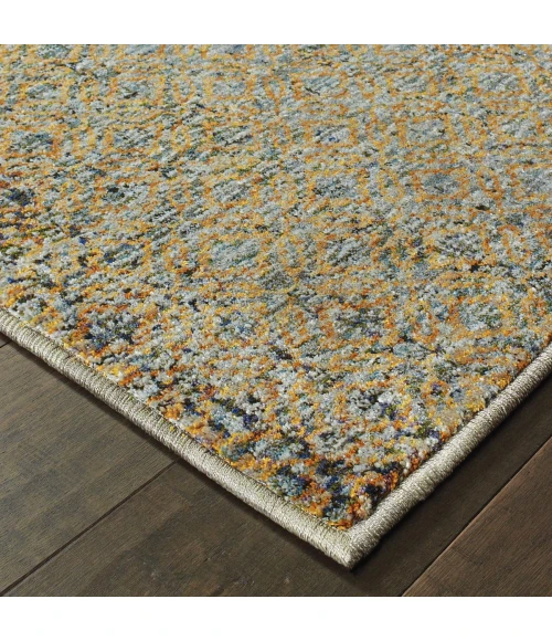 Oriental Weavers Area Rug Atlas 8048B Blue 8' 6" X 11' 7"