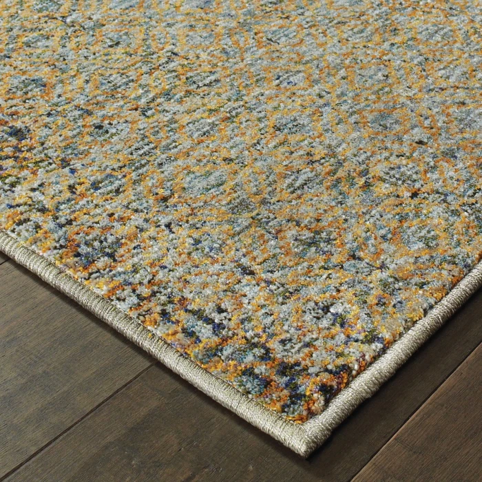 Oriental Weavers Area Rug Atlas 8048B Blue 2' 3" X  8' 0" Runner