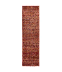 Oriental Weavers Atlas 8048K Red/ Rust Area Rug 2 ft. 6 in. X 12 ft. 0 in. Runner