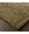 Oriental Weavers Area Rug Atlas 8048P Green 2' 3" X  8' 0" Runner