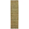 Oriental Weavers Atlas 8048P Green/ Gold Area Rug 2 ft. 6 in. X 12 ft. 0 in. Runner