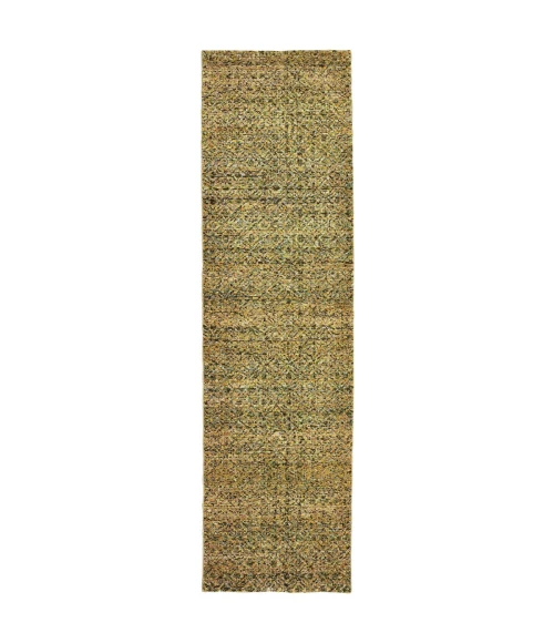 Oriental Weavers Area Rug Atlas 8048P Green 2' 3" X  8' 0" Runner