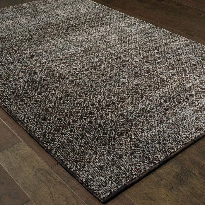 Oriental Weavers Area Rug Atlas 8048Q Black 8' 6" X 11' 7"