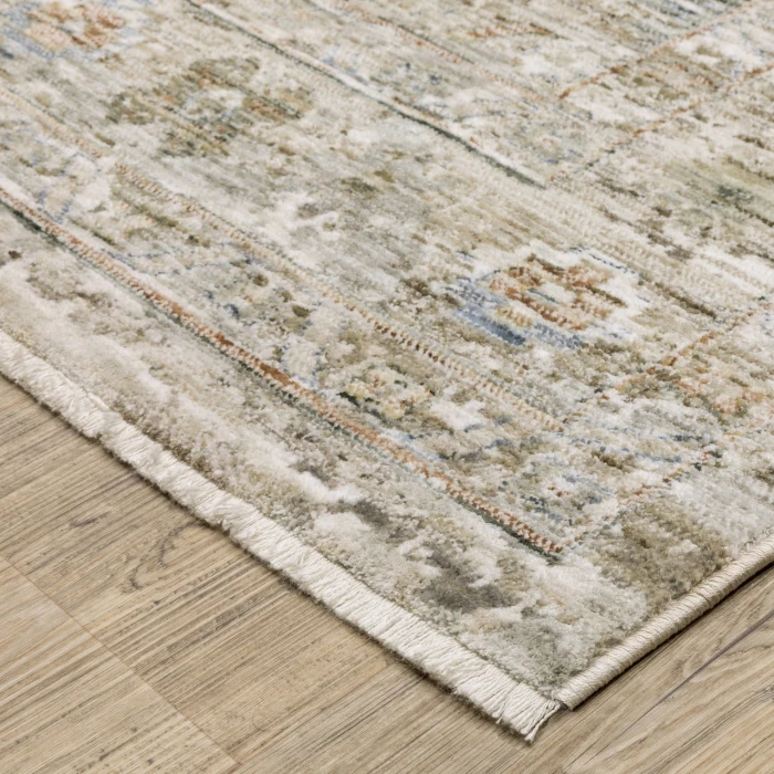 Oriental Weavers AVALON Beige AVA05 9ft.10in. X 12ft.10in. Rect. Rug