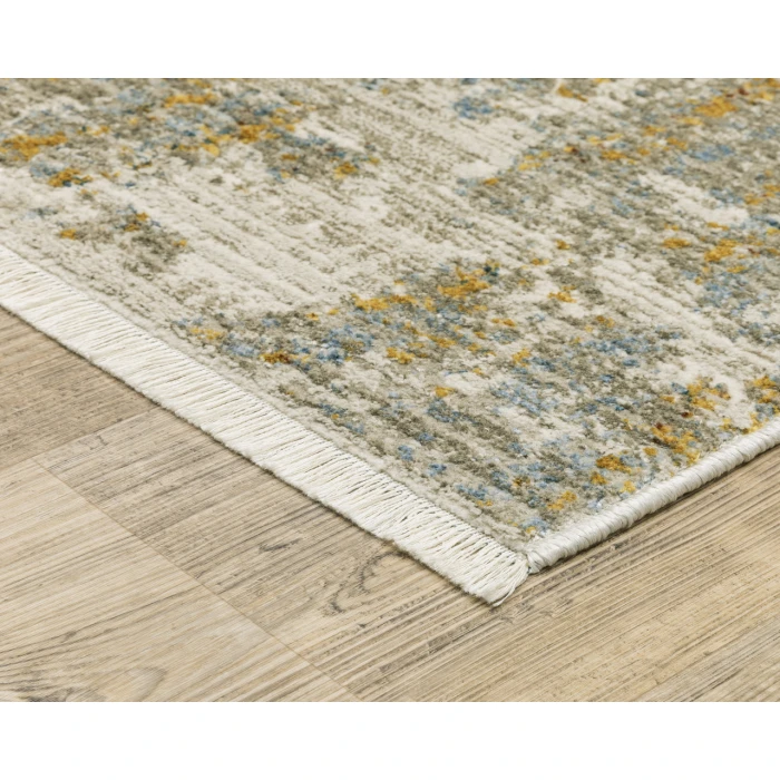Oriental Weavers BAUER 1340w Beige/Multi Rug 2'3X7'6