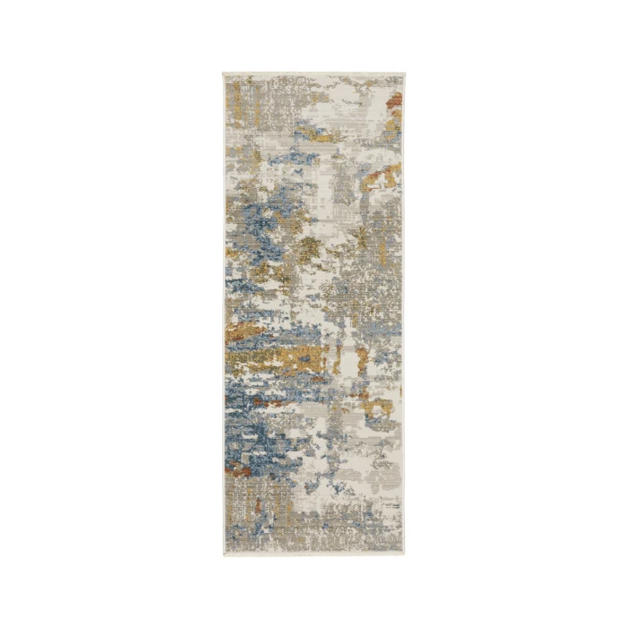 Oriental Weavers BAUER 1340w Beige/Multi Rug 2'3X7'6