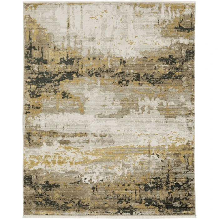 Oriental Weavers BAUER 2061x Gold/Black Rug 2' 3X7' 6