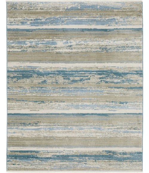 Oriental Weavers BAUER 42l Blue/Beige Rug 9'10X12'10