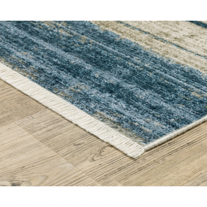 Oriental Weavers BAUER 90b Blue/Beige Rug 3'10X5' 5